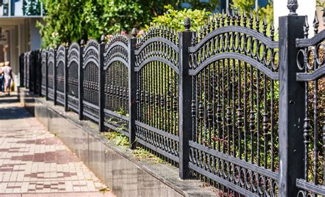 front house metal fence|ready made metal fencing.